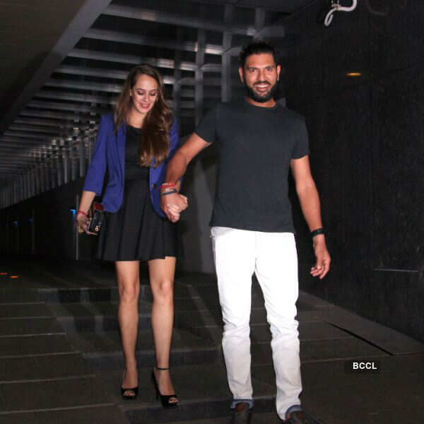 Yuvraj Singh: Pre wedding bash
