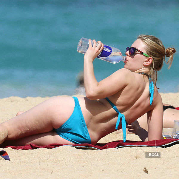 Scarlett Johansson's bikini pics
