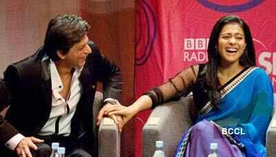 SRK, Kajol @ Radio London
