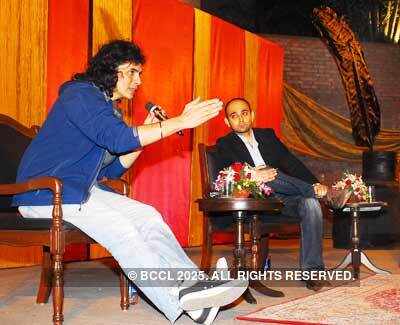 Imtiaz Ali, Mohsin Hamid photos