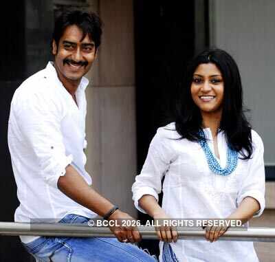 Konkona with Ajay 