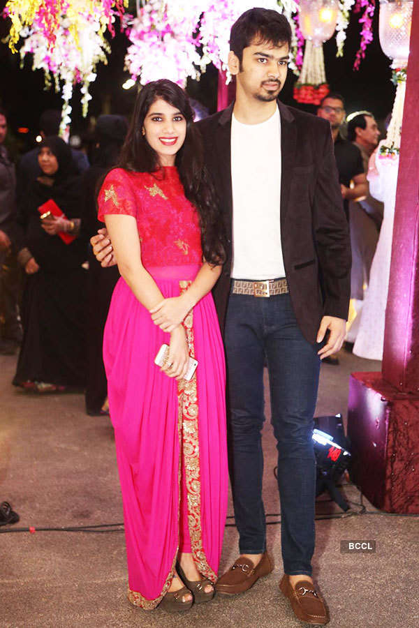 Sania Mirza's sister's wedding reception