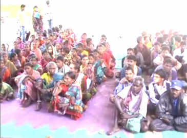 Odisha Over 100 Maoist Supporters Surrender Before Police