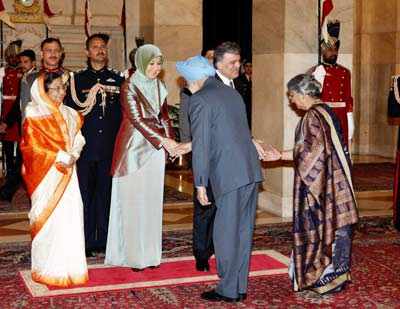 Turkish Prez in India