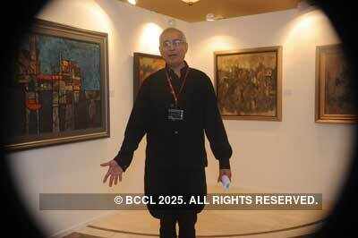 Delhi art gallery opening