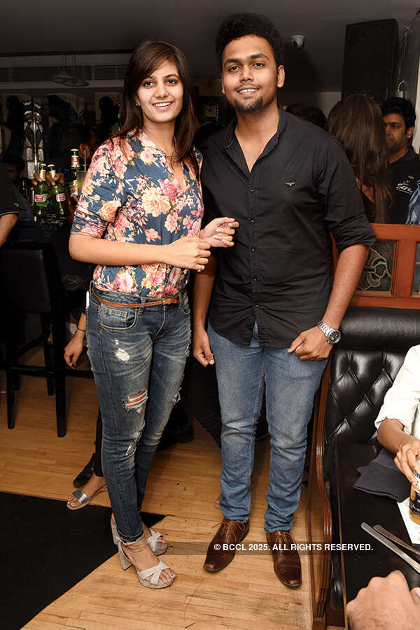 DJ party in the city