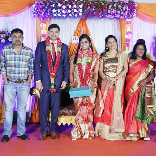 Celebs @ Anitha & Balaji's wedding