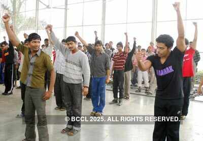Dance workshop at Tihar
