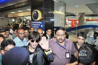 SRK back from Berlin