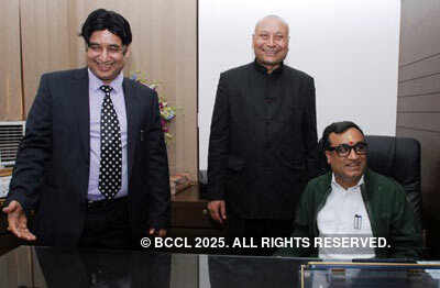 Ajay Makan with Rajiv Sawhney and Sanjiv Sawhney