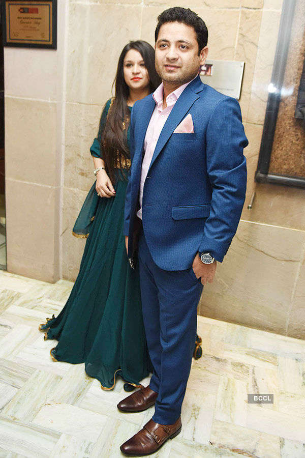 Yuvraj Singh & Hazel Keech's reception Photos