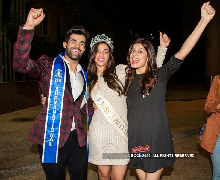 Miss Supranational 2016 welcomed at the airport