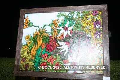 Vallery Puri's art exhibition