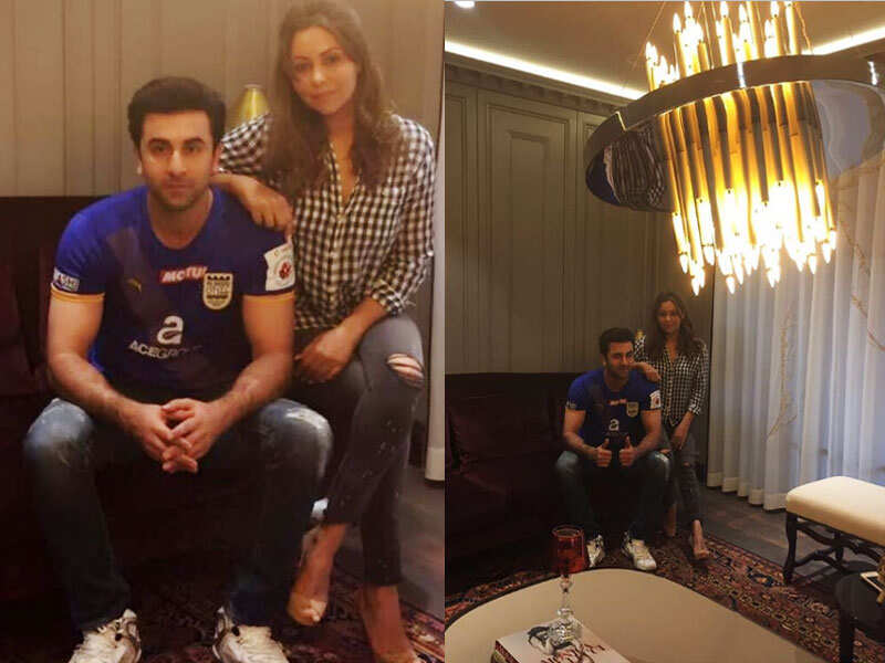 Here’s the first picture of Ranbir Kapoor’s new bachelor pad