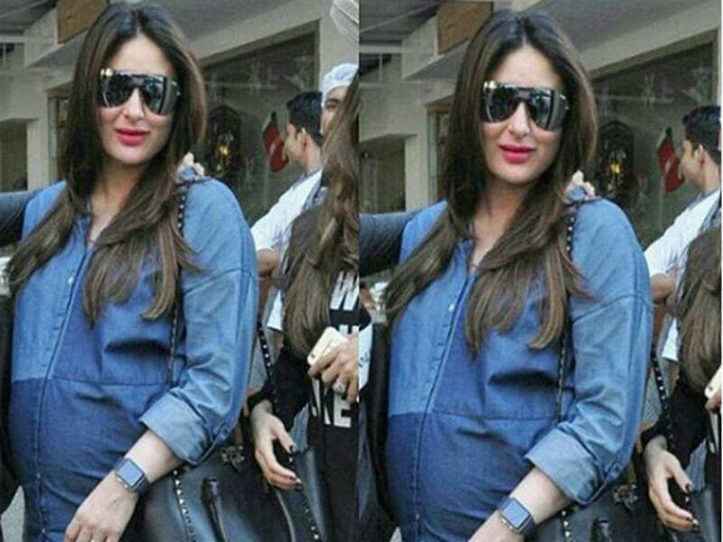 Just days away from delivery, Kareena stuns yet again