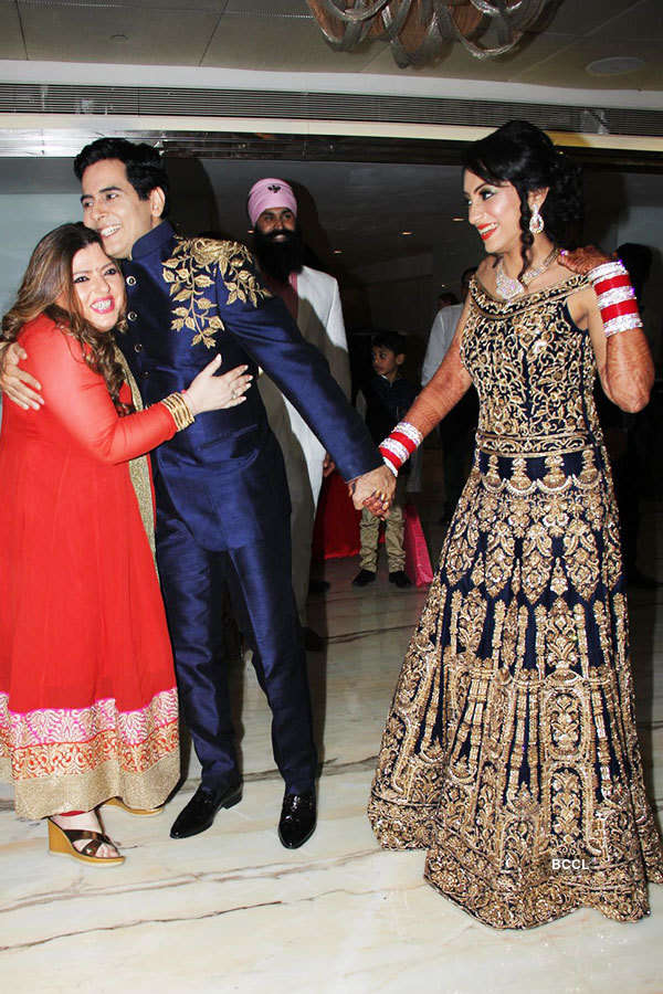 Aman Verma's wedding reception