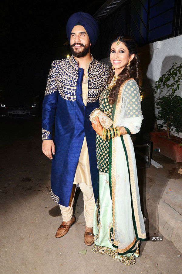 Kishwer, Suyyash’s sangeet ceremony