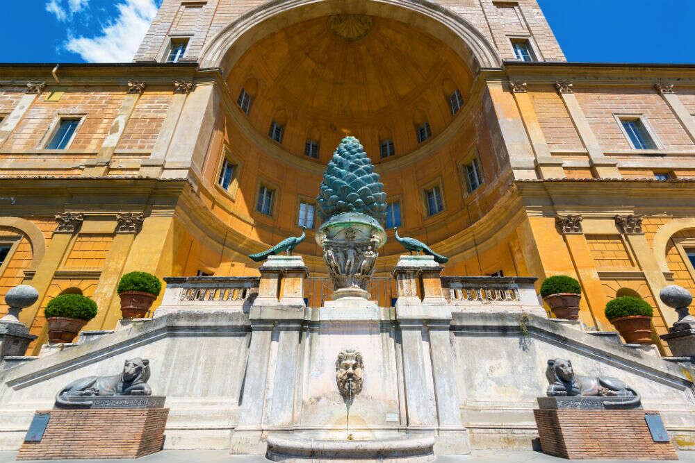 Pine Cone Fountain