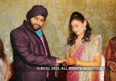 Gagandeep, Harpreet's ring ceremony