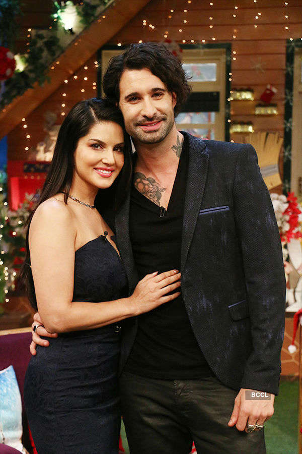 Sunny Leone celebrates Christmas with Kapil Sharma