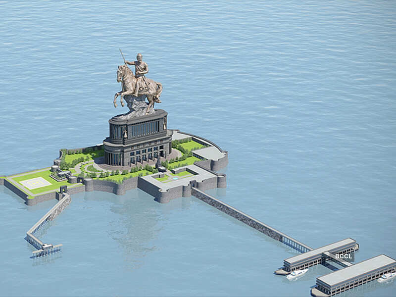 PM Modi inaugurates Shivaji Memorial and this is how it will look like