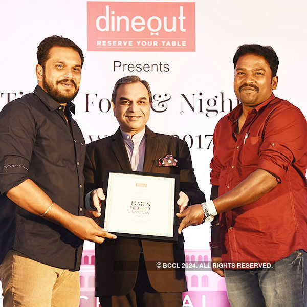 Times Food Guide Awards '17 - Chennai: Winners