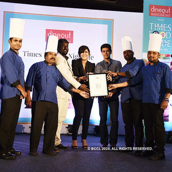 Times Food Guide Awards '17 - Chennai: Winners