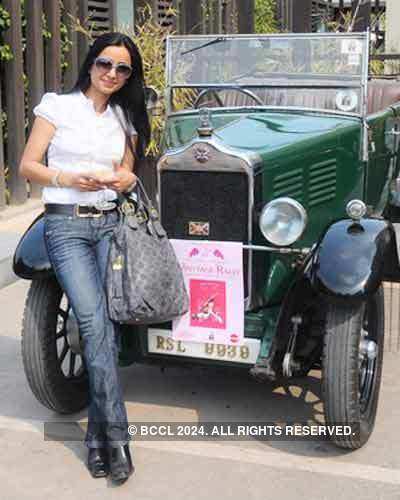 All Women's vintage car rally