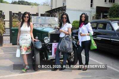 All Women's vintage car rally
