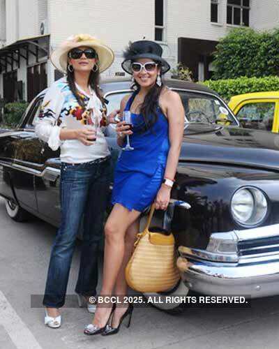 All Women's vintage car rally