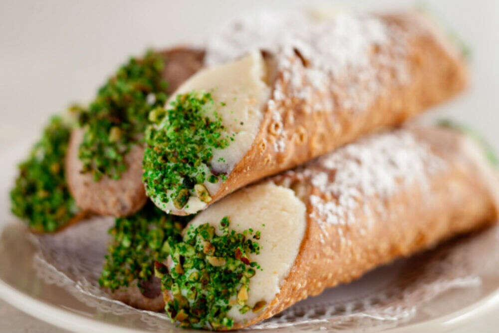 Cannoli at Angelo Brocato New Orleans
