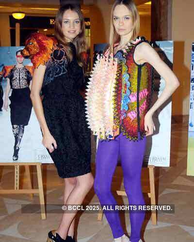 Manish Arora's exhibition