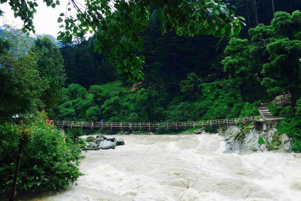 Mantalai Lake Parvati river Kasol