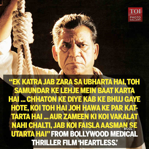 Remembering Om Puri's top movie dialogues