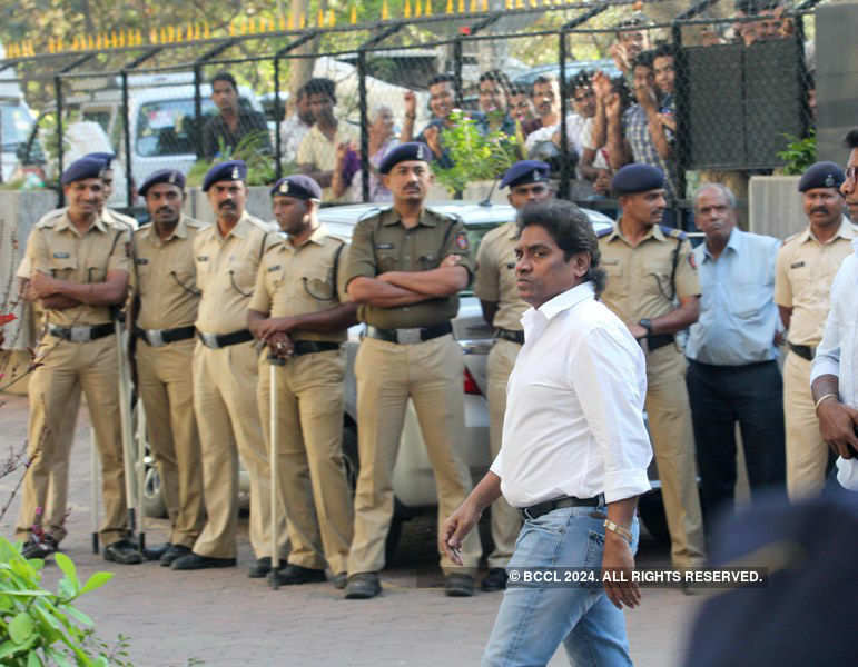 Om Puri's Funeral