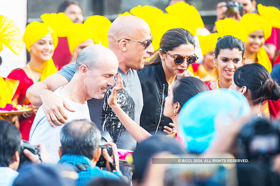 Unseen picture of Deepika Padukone and Vin Diesel