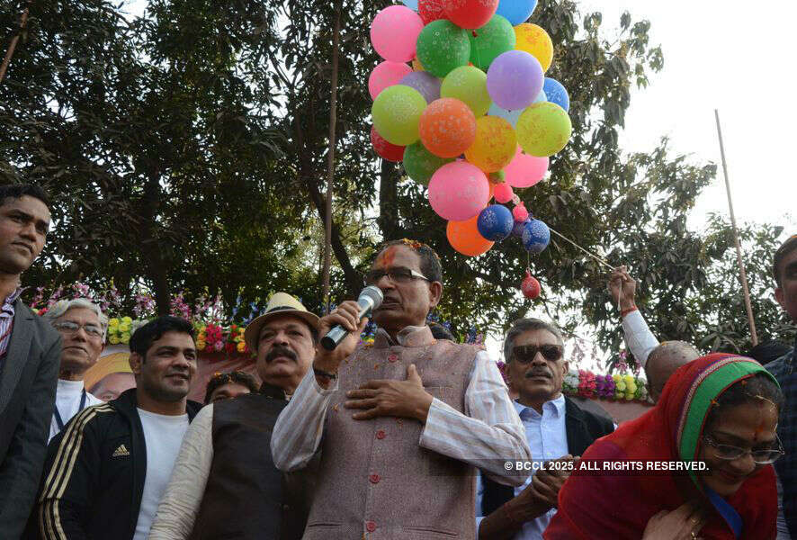 Shivraj Singh Chouhan launches Narmada Seva Yatra
