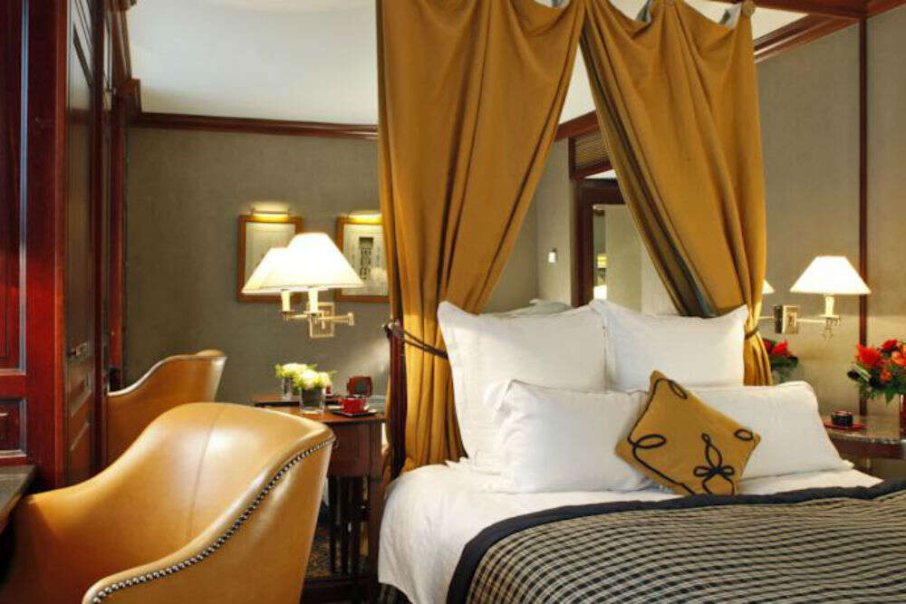 Chic rooms and upscale services define the luxury hotels of Brussels 25534141