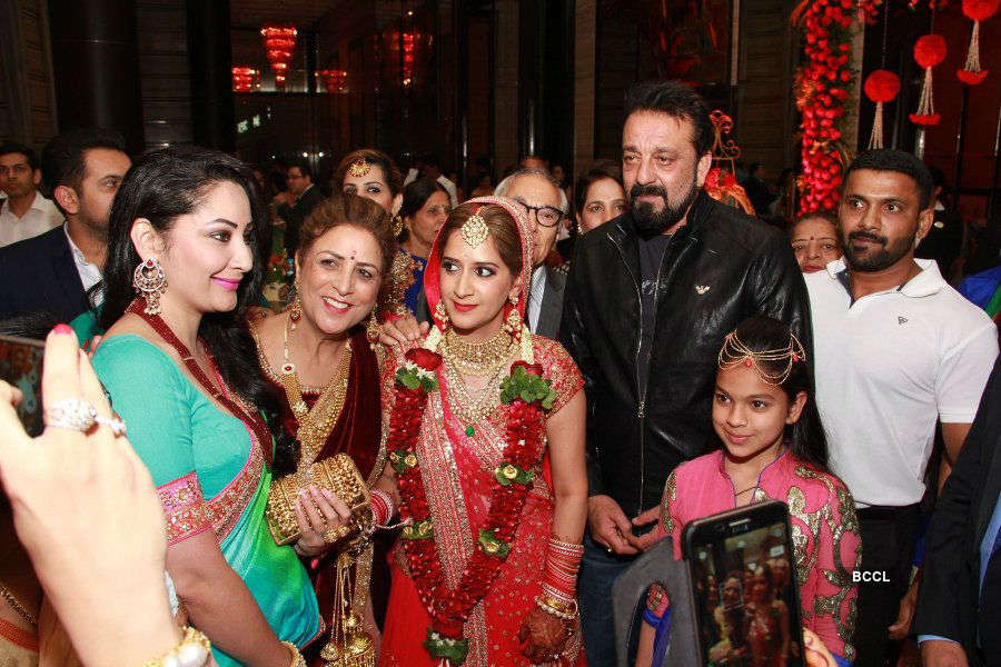 Sanjay Dutt @ Shivani Gulati's marriage ceremony