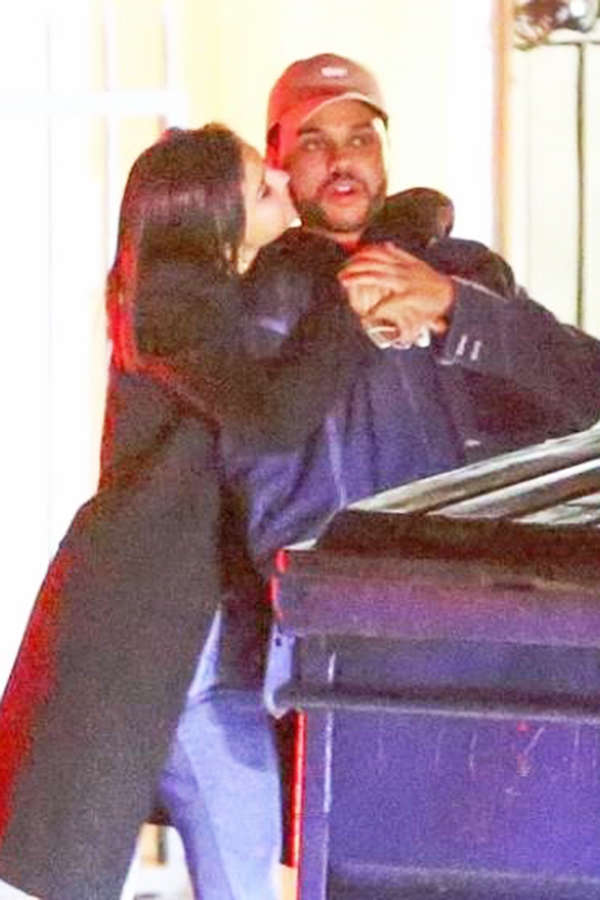 Selena Gomez kisses beau as they engage in steamy PDA