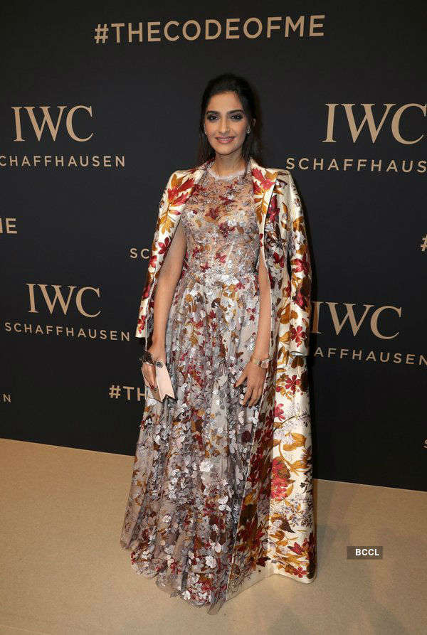 Sonam Kapoor at the IWC Schaffhausen gala