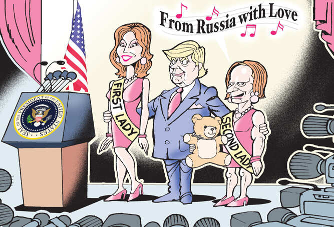 Trump's inaugural ceremony