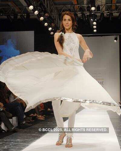 Alecia Raut presents a creation by Anita Dongre