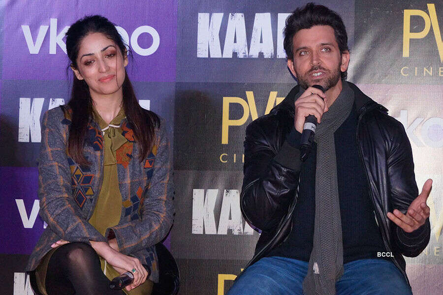 Hrithik, Yami promote Kaabil