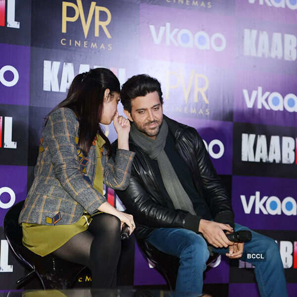 Hrithik, Yami promote Kaabil