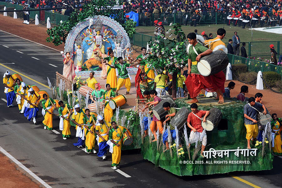 Full dress rehearsal of Republic Day parade