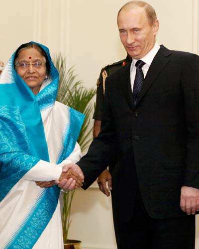 Russian PM in India