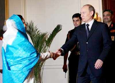 Russian PM in India