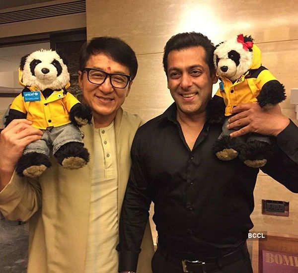 When Salman Khan met Jackie Chan