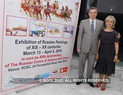 Russian art exhibition